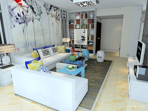 客餐廳裝修效果圖 新實用主義家具效果圖g23414 尚品宅配