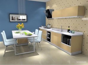 尚品宅配 一字型櫥柜f16813定制 免費量尺 周迅代言價格,圖片,參數 全屋定制整體廚房整體廚房 北京房天下家居裝修網