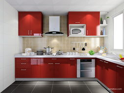 6 7平方現代櫥柜風格整體櫥柜廚房套餐f14499