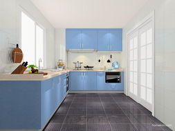 8 10平方現代櫥柜風格整體櫥柜廚房套餐f14896