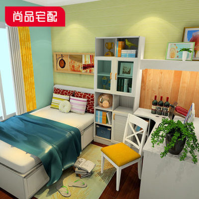 尚品宅配 臥房家具定制榻榻米書房設計 書房成套家具定制預付金